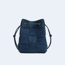 보테가 베네타 인디고 스몰 카세트 크로스바디백